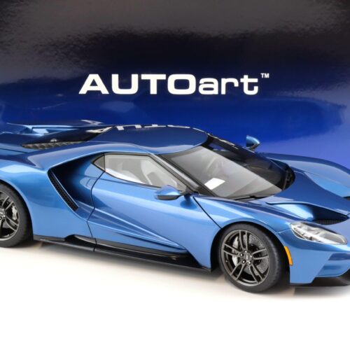 1:12 AUTOart Ford GT 2017 liquid blue 12107 - Image 2