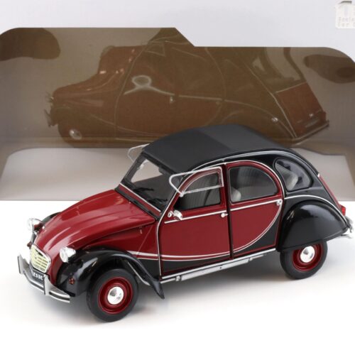 1:18 Solido Citroen 2CV 6 Charleston 1982 red/ black - Image 1