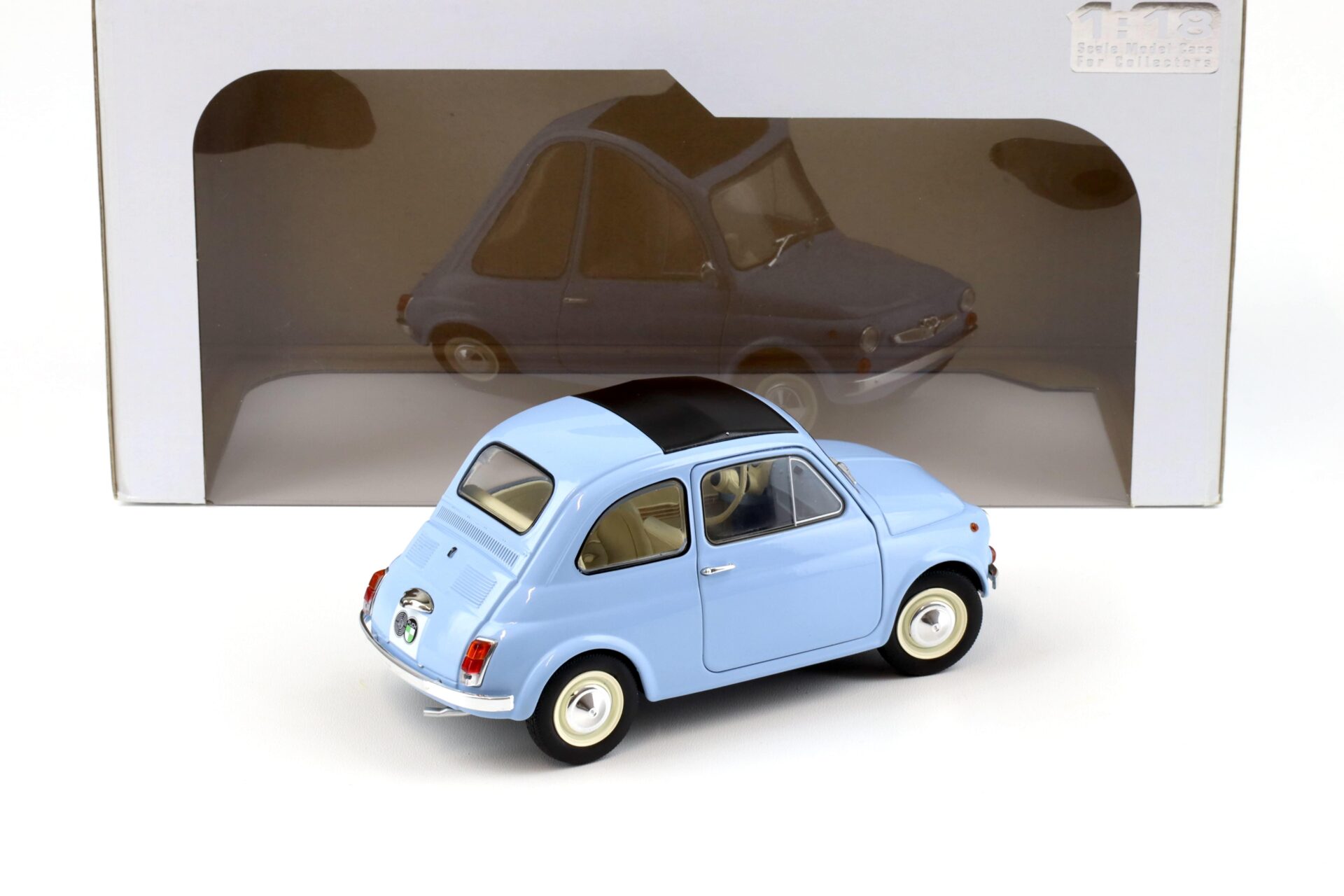 1:18 Solido Steyr Puch 500 steel blue 1969