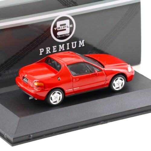 1:43 Triple9 Premium Honda CR-X Delsol 1992 red