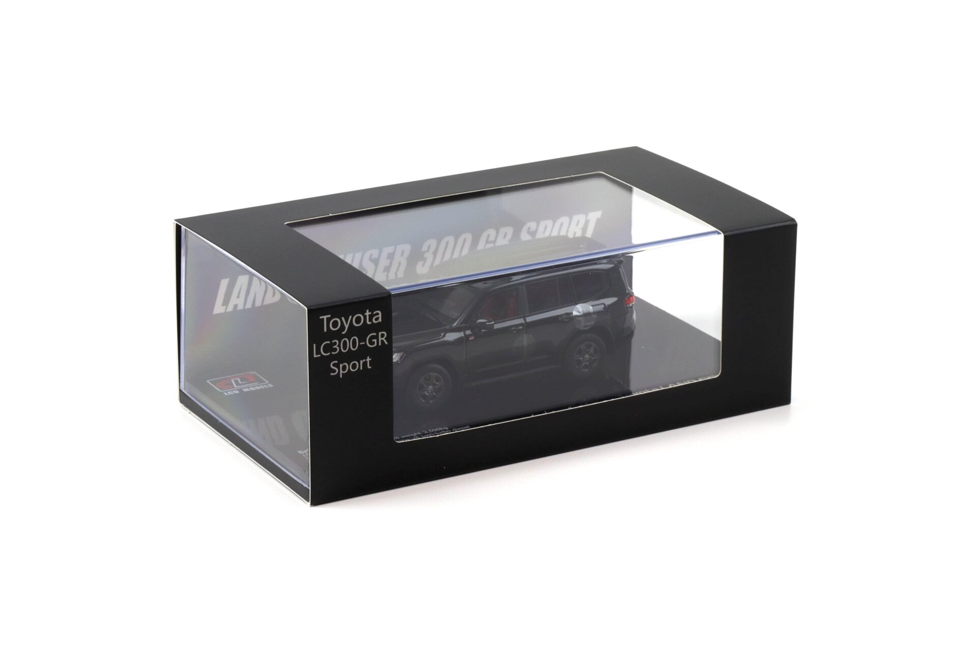 1:43 LCD Models Toyota Land Cruiser LC300 GR Sport black LCD43011-GR-BL