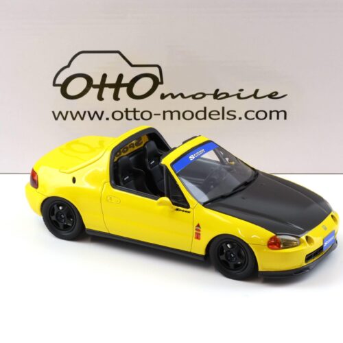 1:18 OTTO mobile OT1154 Honda Civic Del Sol SPOON Version yellow/ Carbon 1996
