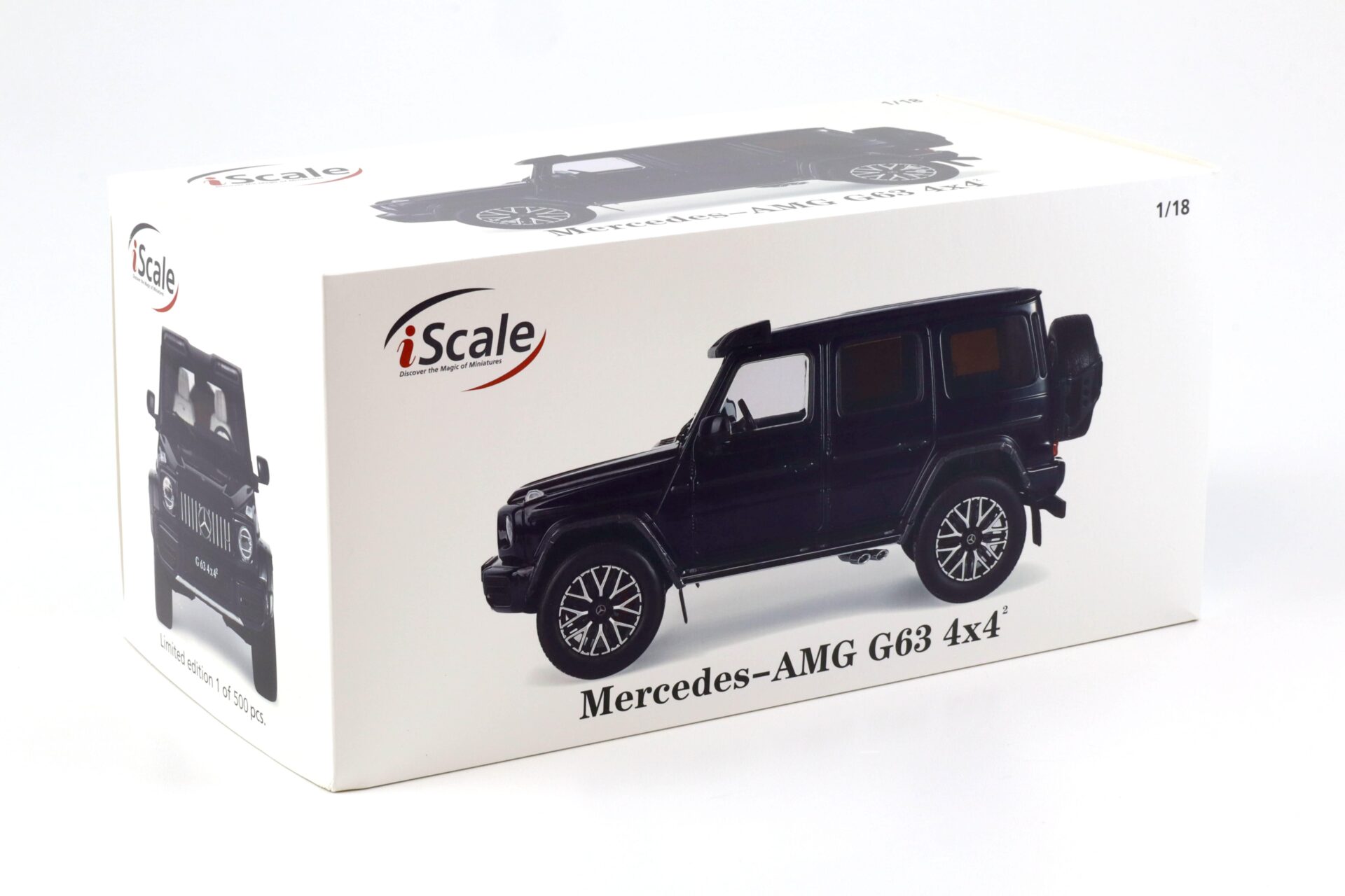 1:18 iScale Mercedes G63 AMG (W463) 4x4 dark blue 2022
