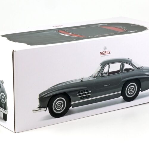 1:12 Norev Mercedes 300SL Gullwing 1954 Graphite grey/ red interior