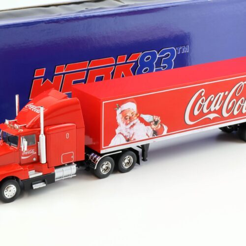 1:43 WERK83 Kenworth T600 Sattelzug COCA COLA Christmas Truck red