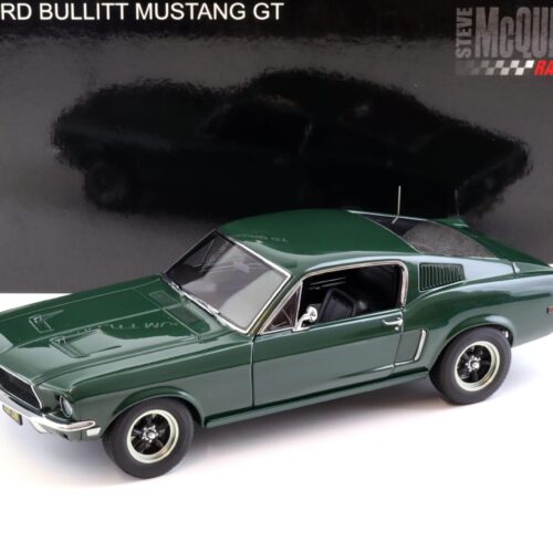 1:18 AUTOart Ford Mustang GT BULLITT 1968 Steve McQueen Version green 72813