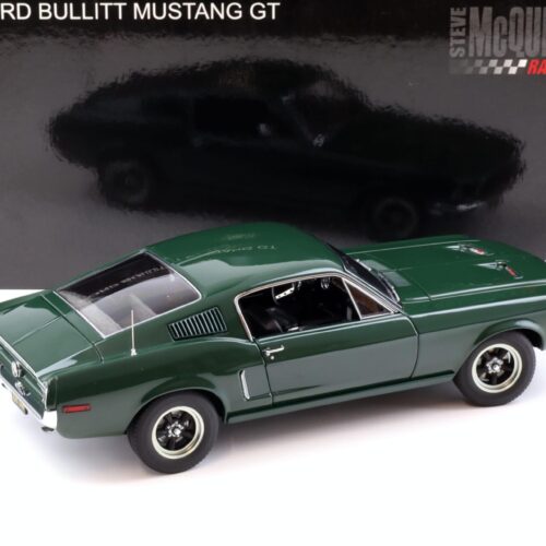 1:18 AUTOart Ford Mustang GT BULLITT 1968 Steve McQueen Version green 72813