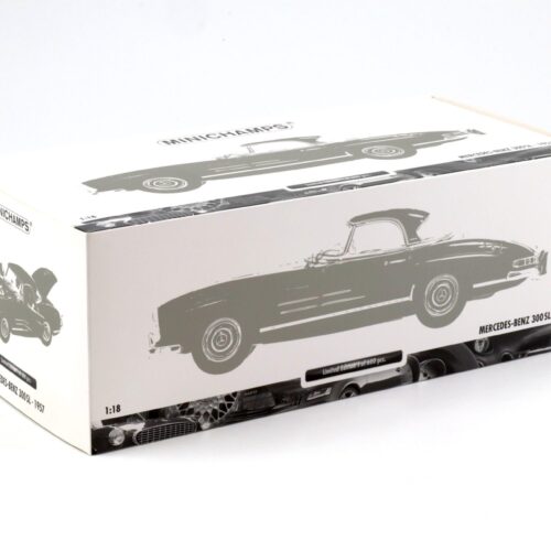 1:18 Minichamps Mercedes 300SL Roadster (W198 II) red with Hardtop 1957