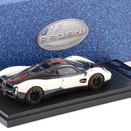 1:43 BBR Pagani Utopia Bianco Benny white/ Carbon - Limited 100 pcs