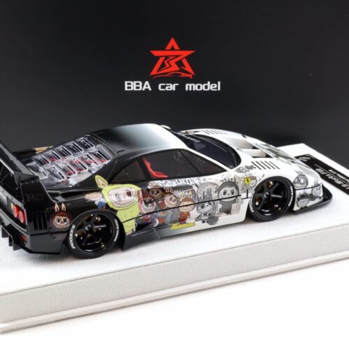 1:18 BBA Model Ferrari F40 LB Works LBWK LABUBU with display - Limited 40 pcs.