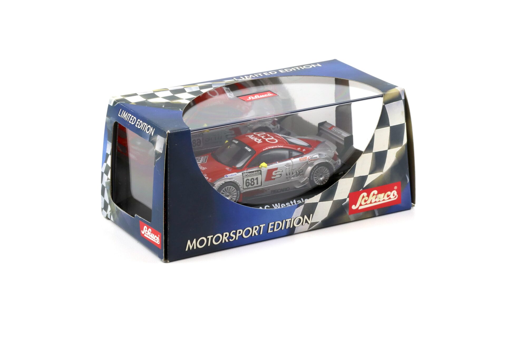 1:43 Schuco ABT Audi TT-R 53.ADAC Westfalenfahrt S-Line #681 Wendlinger