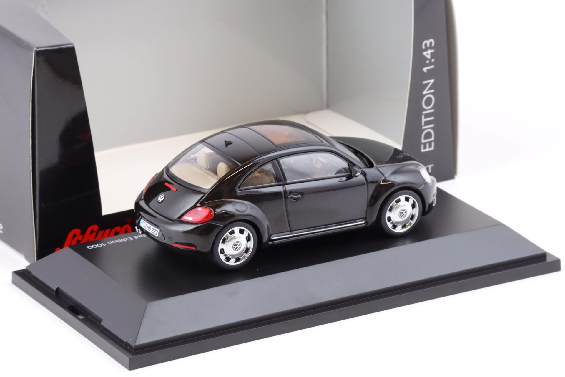 1:43 Schuco VW Beetle Coupe 2012 Deep black