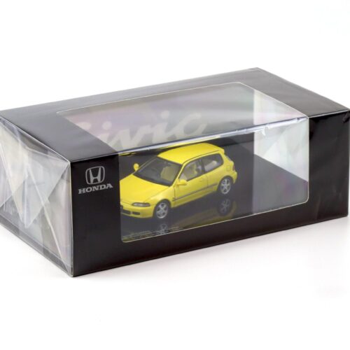 1:43 LCD Models Honda Civic SiR II (EG6) VTEC 1993 yellow LCD43010-YE