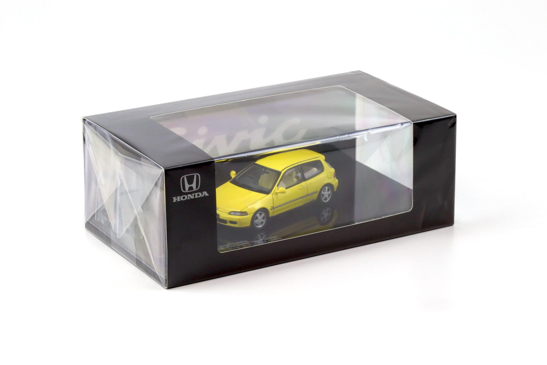 1:43 LCD Models Honda Civic SiR II (EG6) VTEC 1993 yellow LCD43010-YE