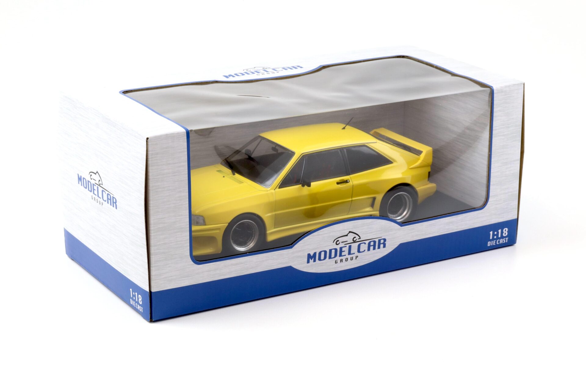 1:18 MCG VW Volkswagen Scirocco Rieger GTO 1980 yellow