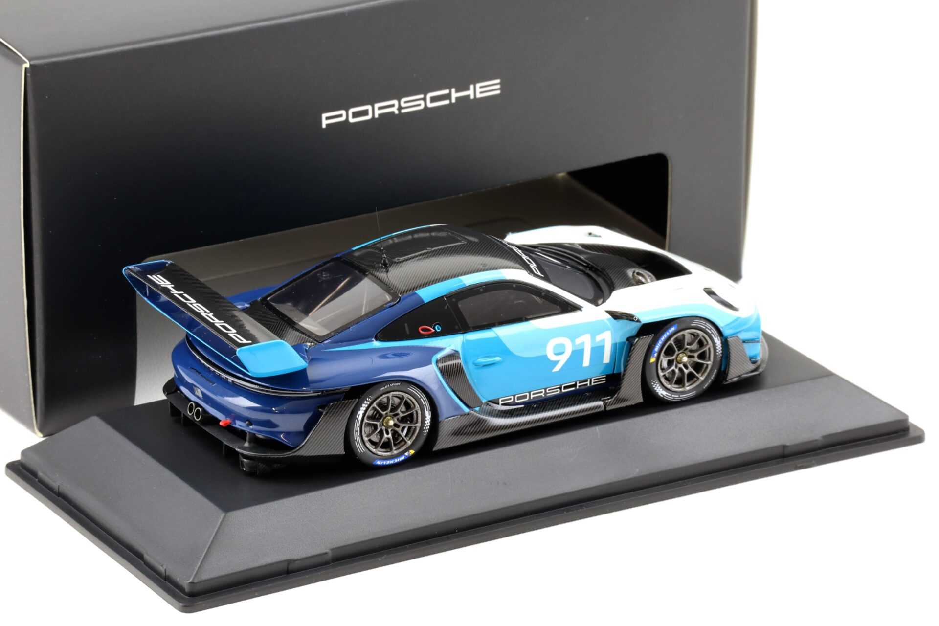 1:43 Spark Porsche 911 992 GT3 R Rennsport Speed Icon blue/ white WAP DEALER