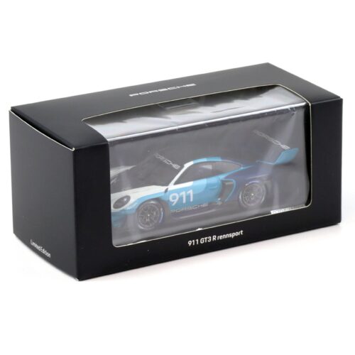 1:43 Spark Porsche 911 992 GT3 R Rennsport Speed Icon blue/ white WAP DEALER