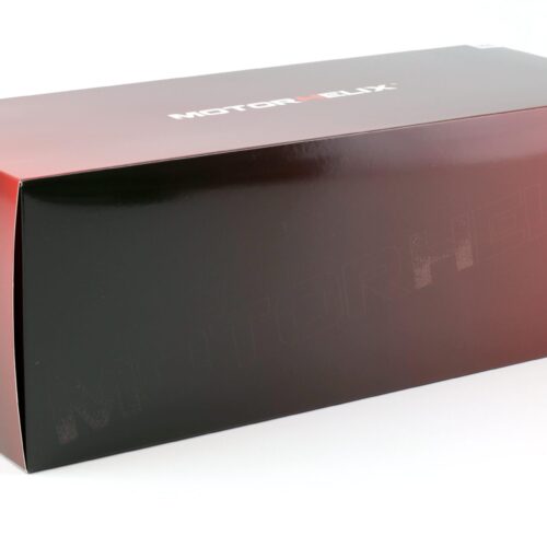 1:18 Motorhelix Mitsubishi Lancer EVO 4 IV Icelle azul 1999 con motor M84005 - Imagen 6