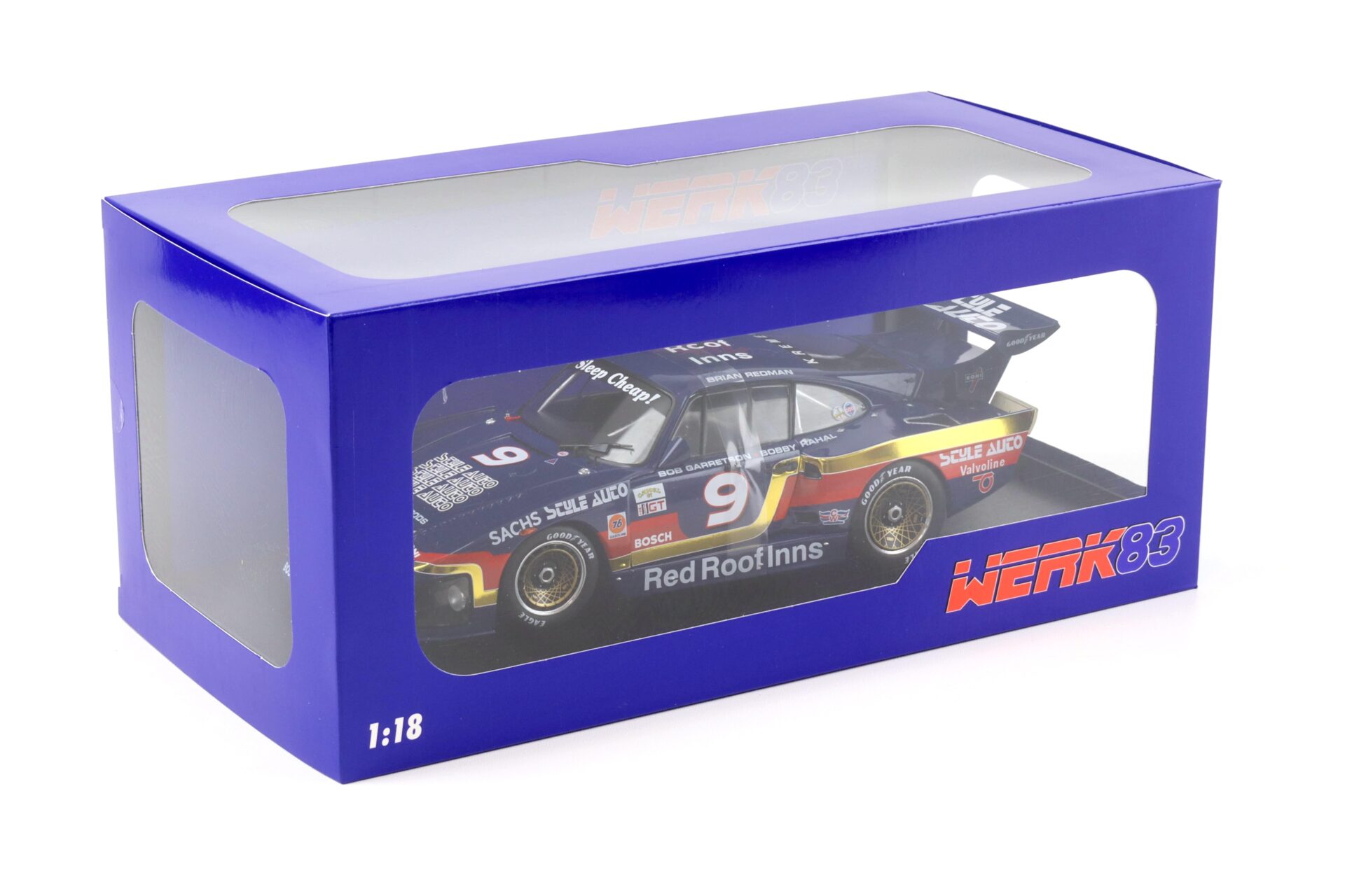 1:18 WERK83 Porsche 935 K3/80 #9 Winner 24h Daytona 1981 Garretson Racing