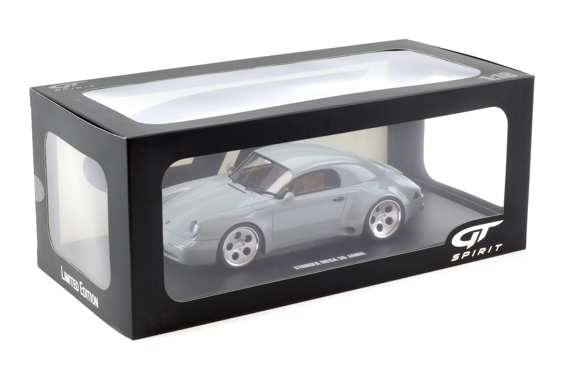 1:18 GT Spirit GT924 Porsche Strosek 911 Mega 30 Speedster Sport Classic grey 2023