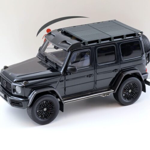 1:18 iScale Mercedes G63 AMG (W463) 4x4 magnetit black metallic 2022