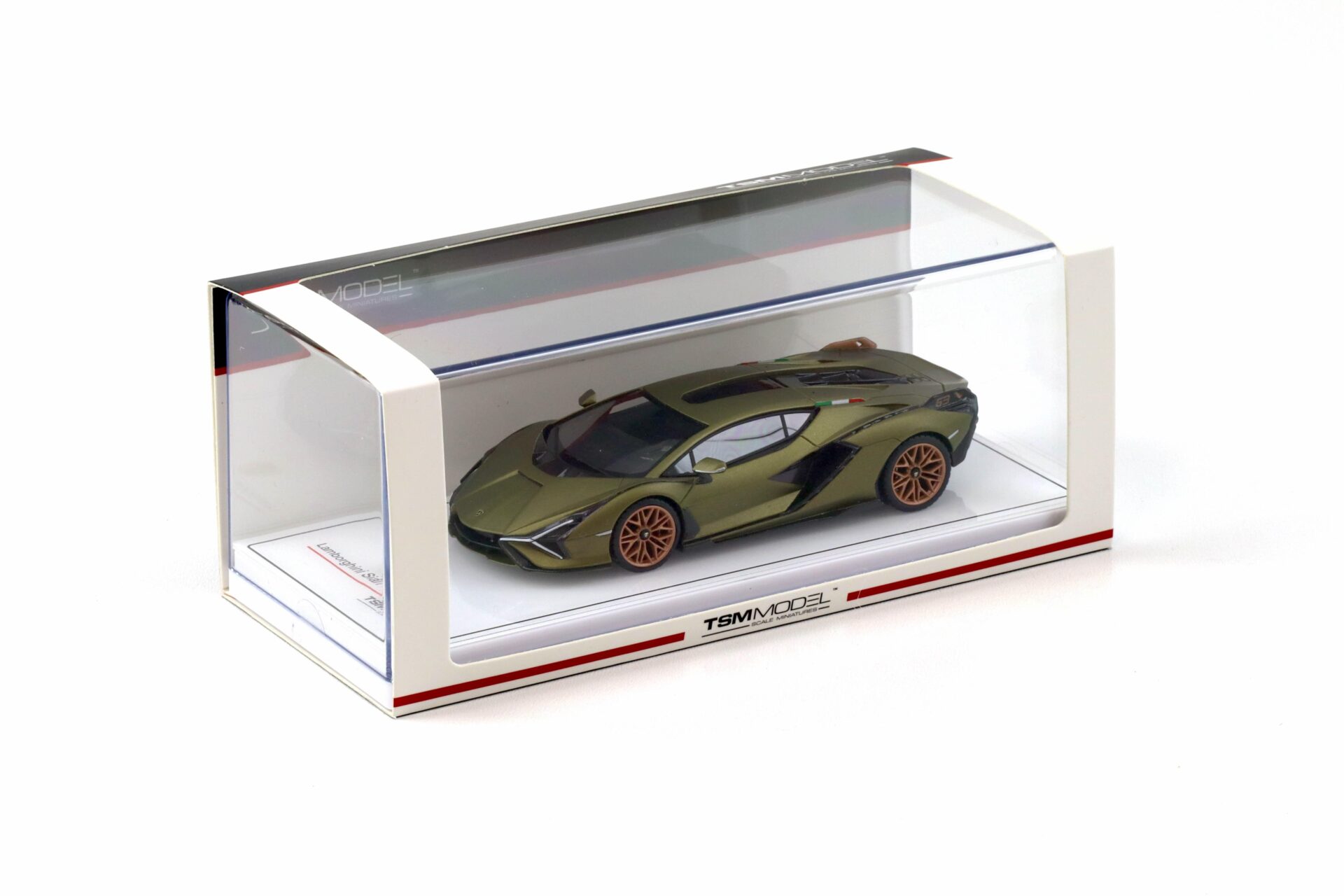 1:43 TSM Model Lamborghini Sian FKP 37 Verde Gea matt green TSM430829