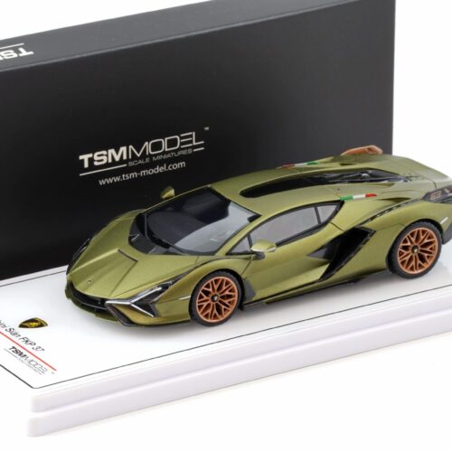 1:43 TSM Model Lamborghini Sian FKP 37 Verde Gea matt green TSM430829