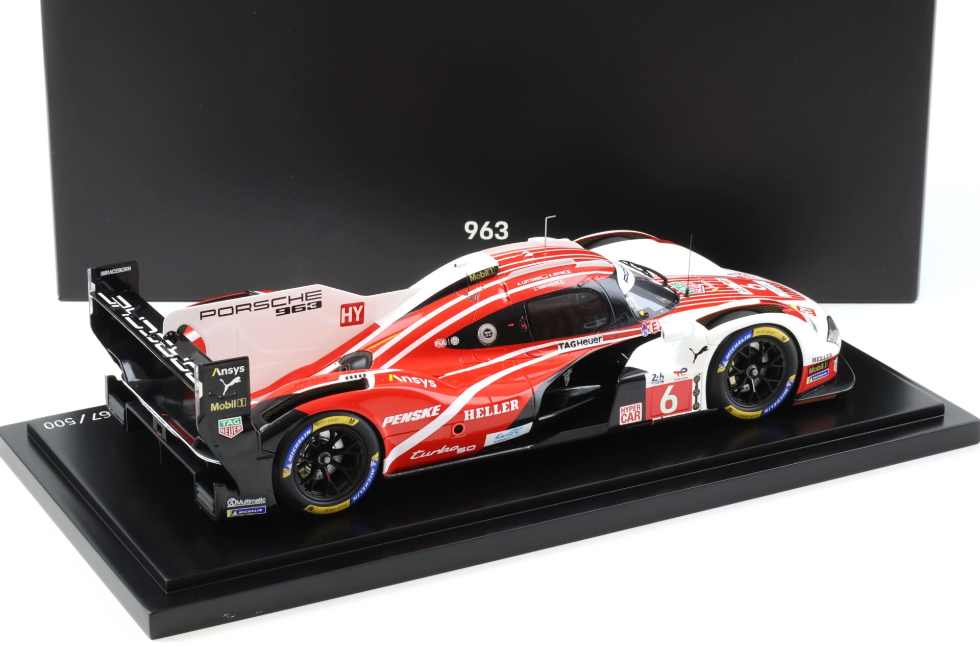 1:18 Spark Porsche 963 #6 Penske 4th 24h Le Mans 2024 WAP DEALER