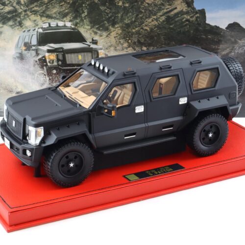 1:18 Original Resin G-Patton George Patton Panzer-SUV matt black with display