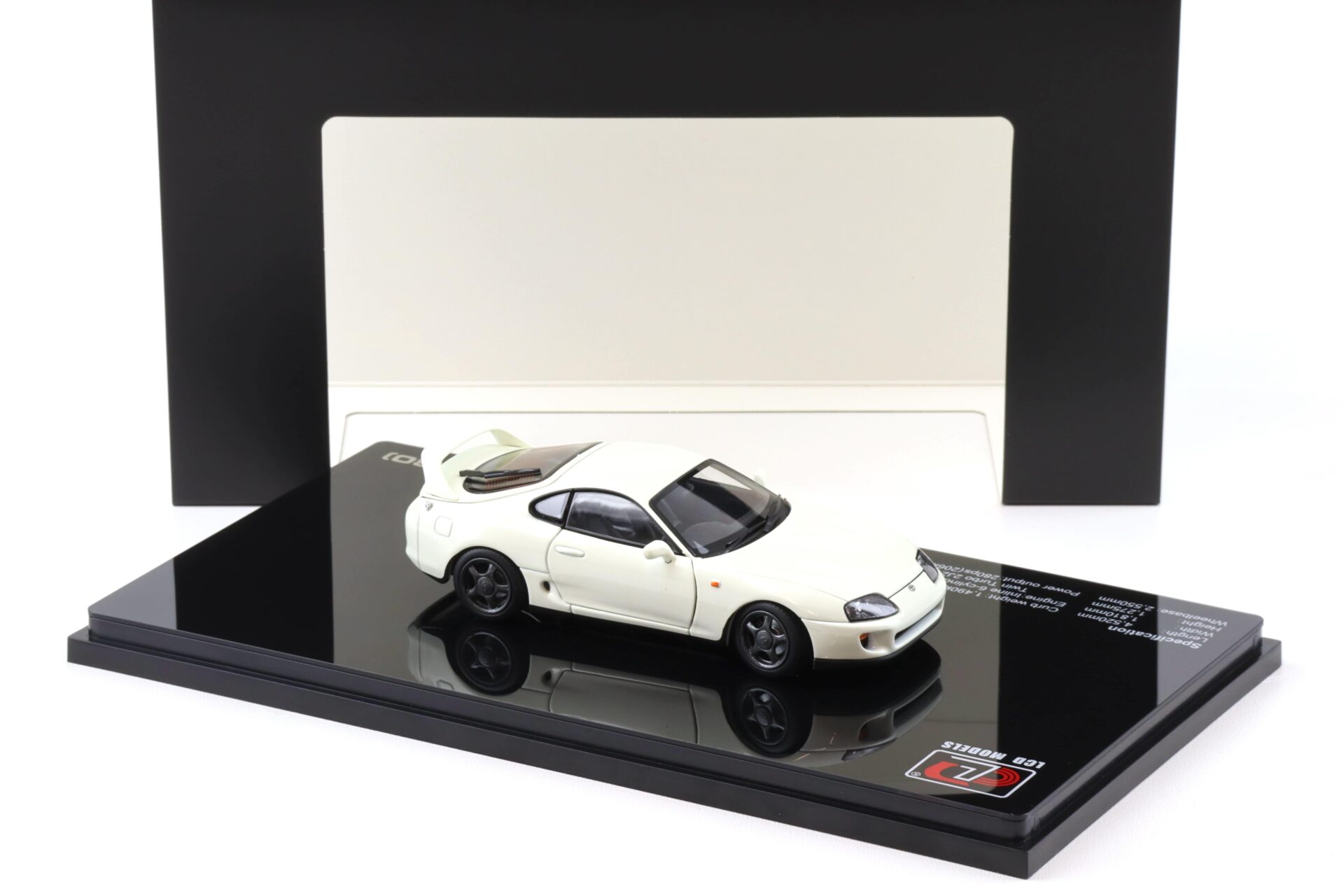 1:43 LCD Models Toyota Supra A80 Coupe RHD white LCD43009-WH