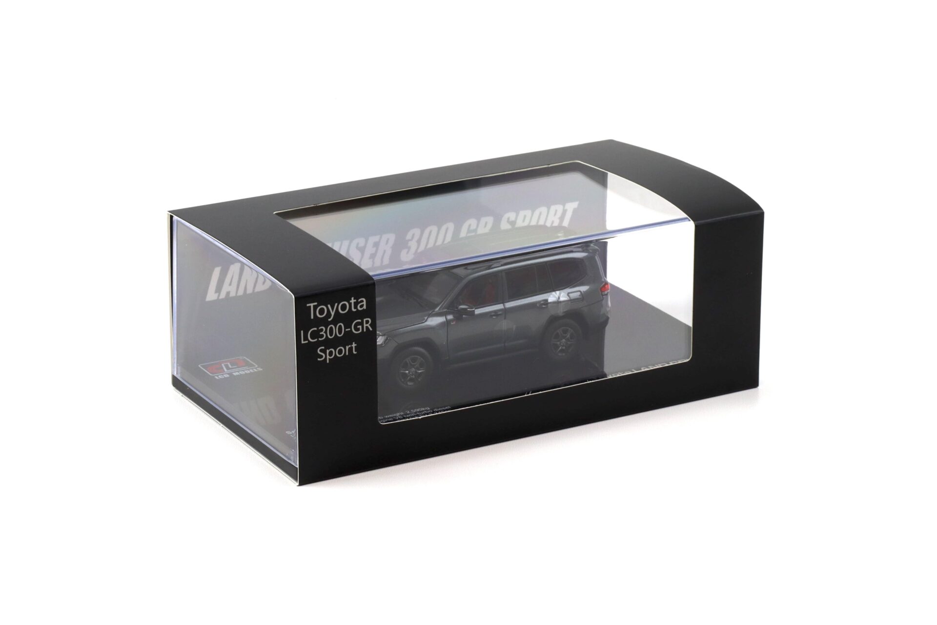 1:43 LCD Models Toyota Land Cruiser LC300 GR Sport grey metallic LCD43011-GR-GR