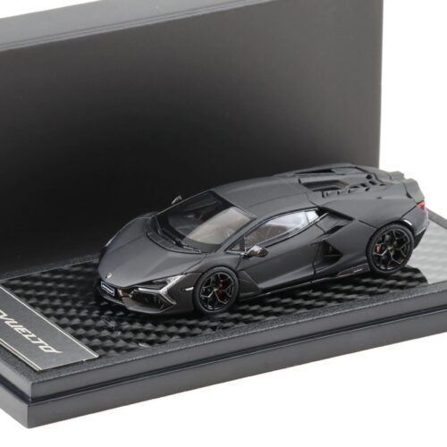 1:64 LCD Models Lamborghini Revuelto Coupe matte black LCD64042-BL