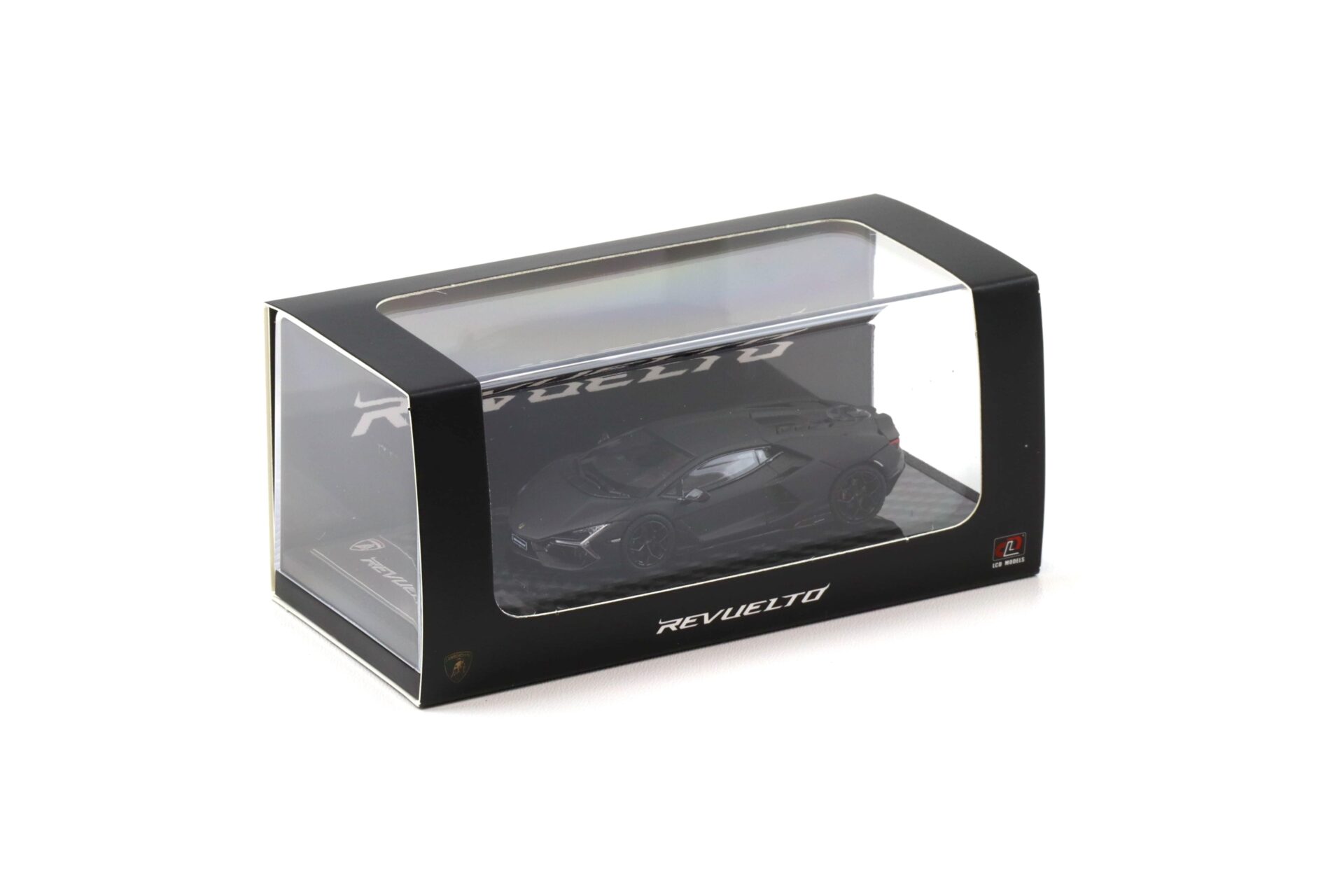 1:64 LCD Models Lamborghini Revuelto Coupe matte black LCD64042-BL