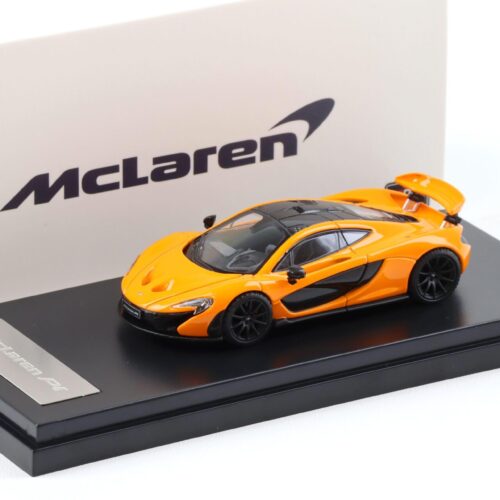 1:64 LCD Models McLaren P1 Coupe orange/ Carbon LCD64023-OR
