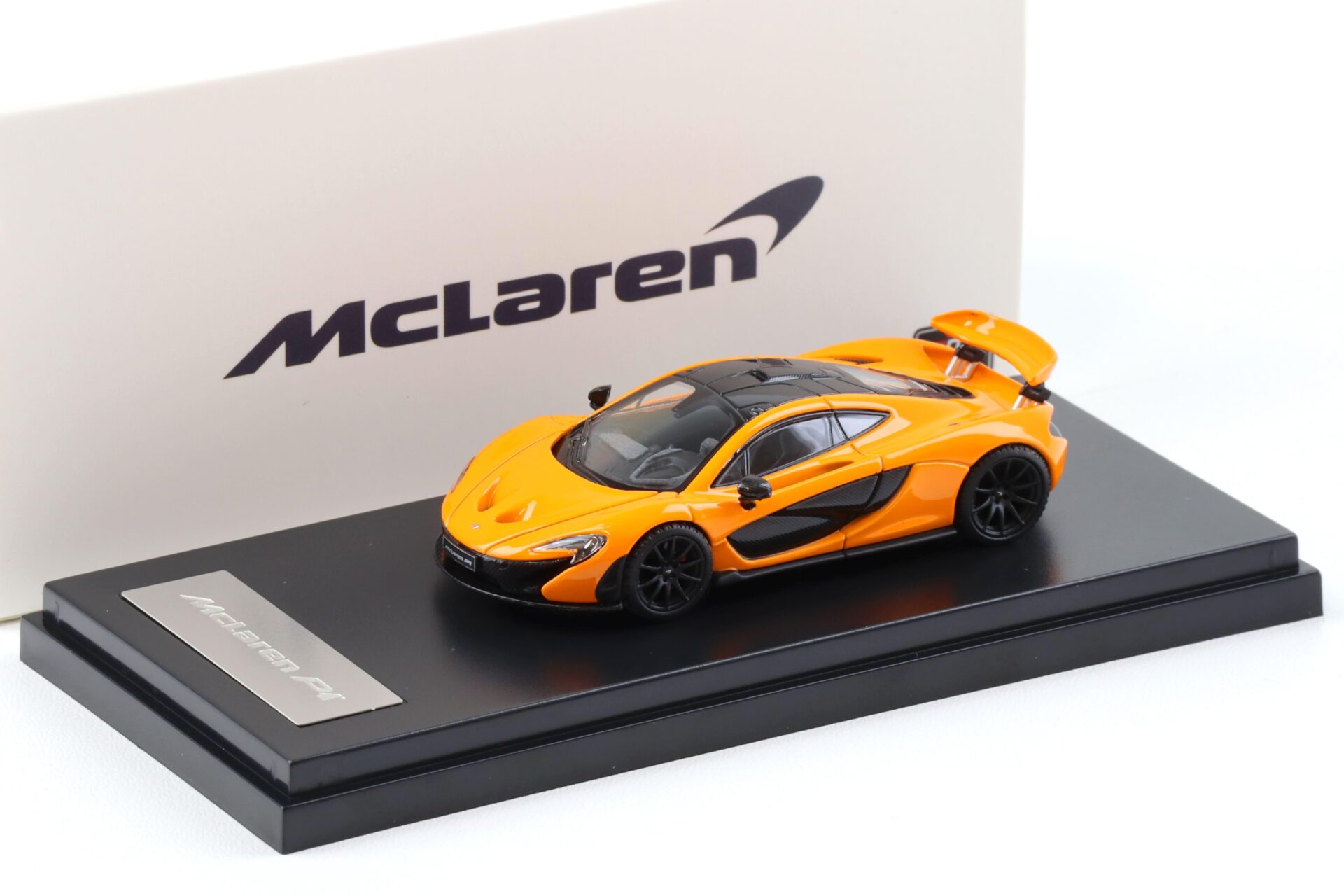 1:64 LCD Models McLaren P1 Coupe orange/ Carbon LCD64023-OR