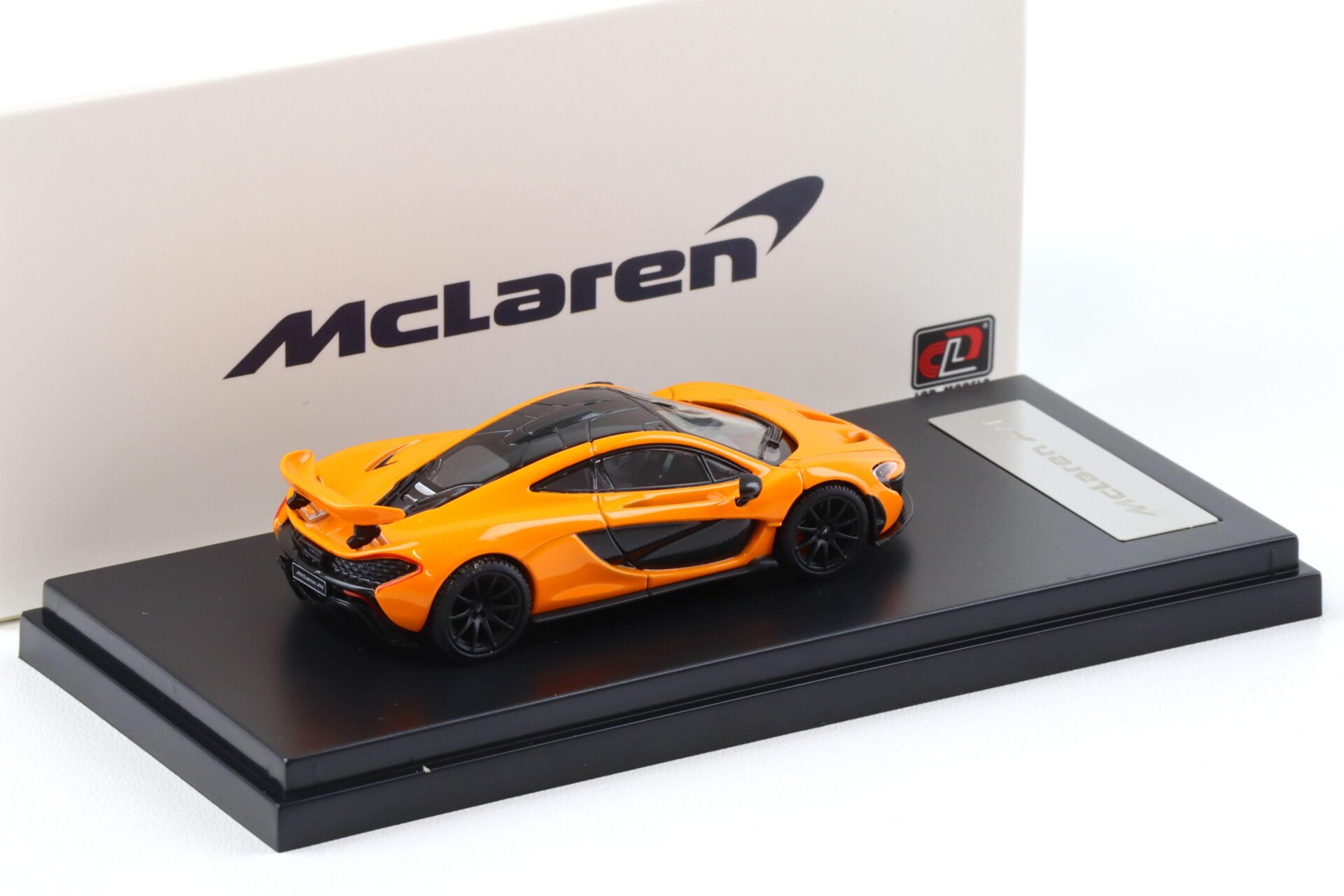 1:64 LCD Models McLaren P1 Coupe orange/ Carbon LCD64023-OR