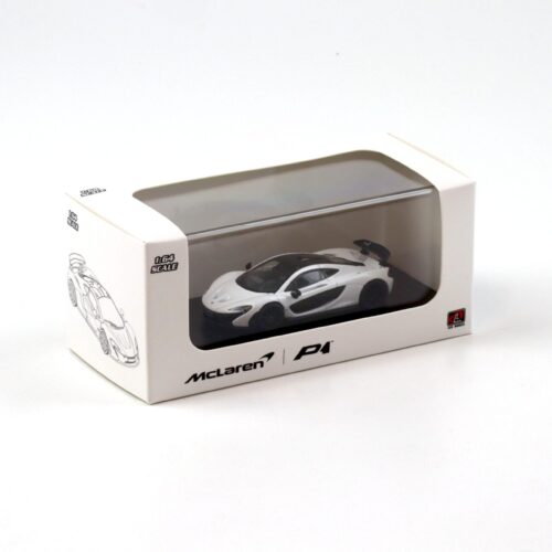 1:64 LCD Models McLaren P1 Coupe white/ Carbon LCD64023-WH