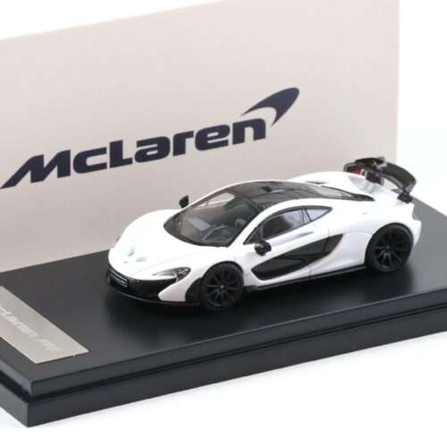 1:64 LCD Models McLaren P1 Coupe white/ Carbon LCD64023-WH