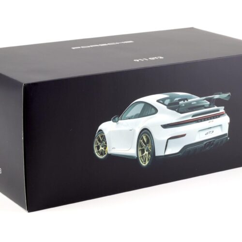 1:18 Spark Porsche 911 992.2 GT3 Coupe white/ gold wheels WAP DEALER