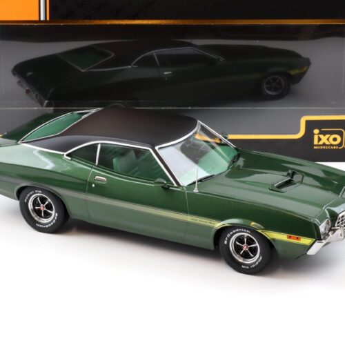 1:18 IXO Ford Gran Torino Sport 2-Door 1972 dark green Movie Gran Torino