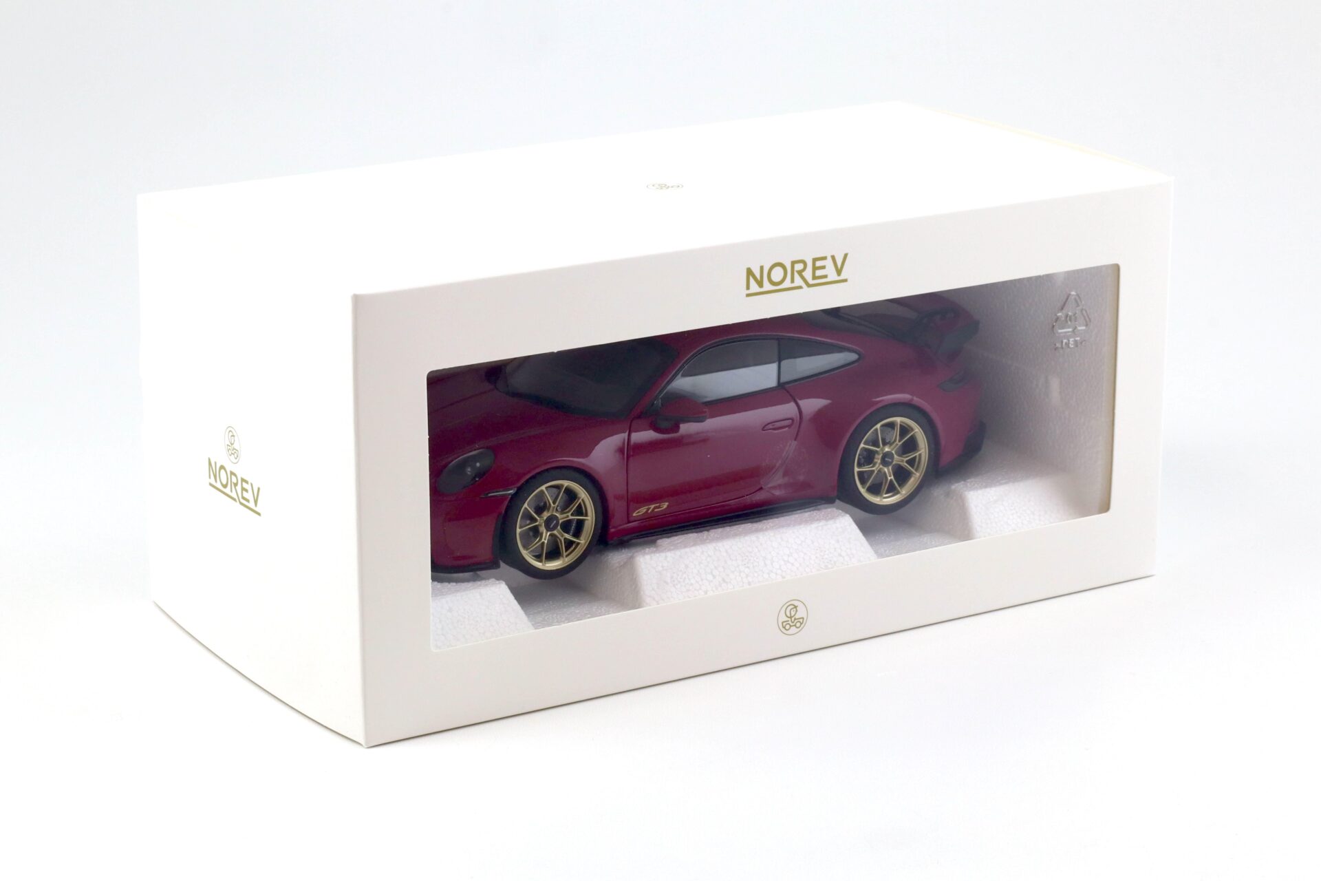 1:18 Norev Porsche 911 992 GT3 Coupe 2021 Ruby Star Neo 187381