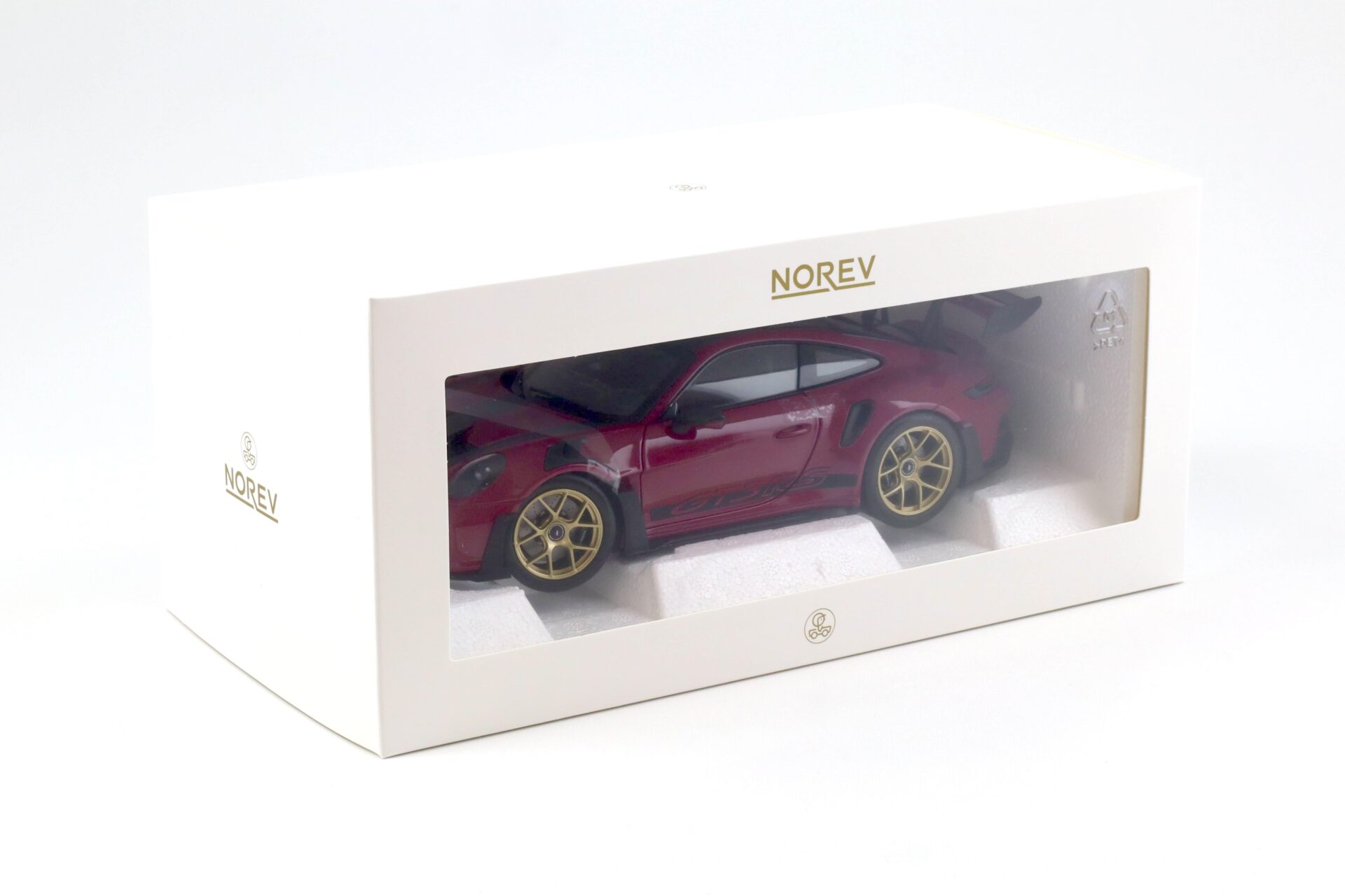 1:18 Norev Porsche 911 992 GT3 RS Weissach Package 2022 Ruby Star 187370