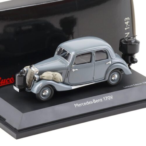 1:43 Schuco Mercedes 170V Holzvergaser grey/ black