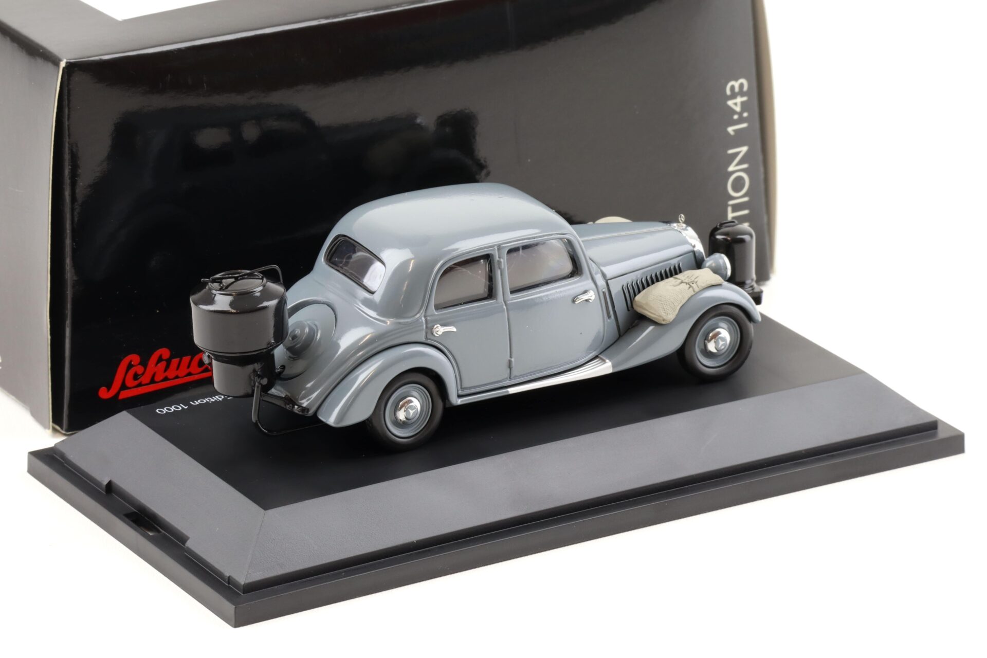 1:43 Schuco Mercedes 170V Holzvergaser grey/ black