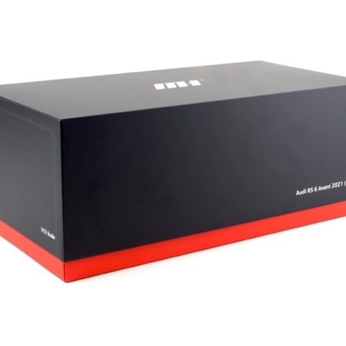 1:12 Motorhelix Audi RS6 Avant C8 red metallic 2021 with display - Limited 30 pcs.
