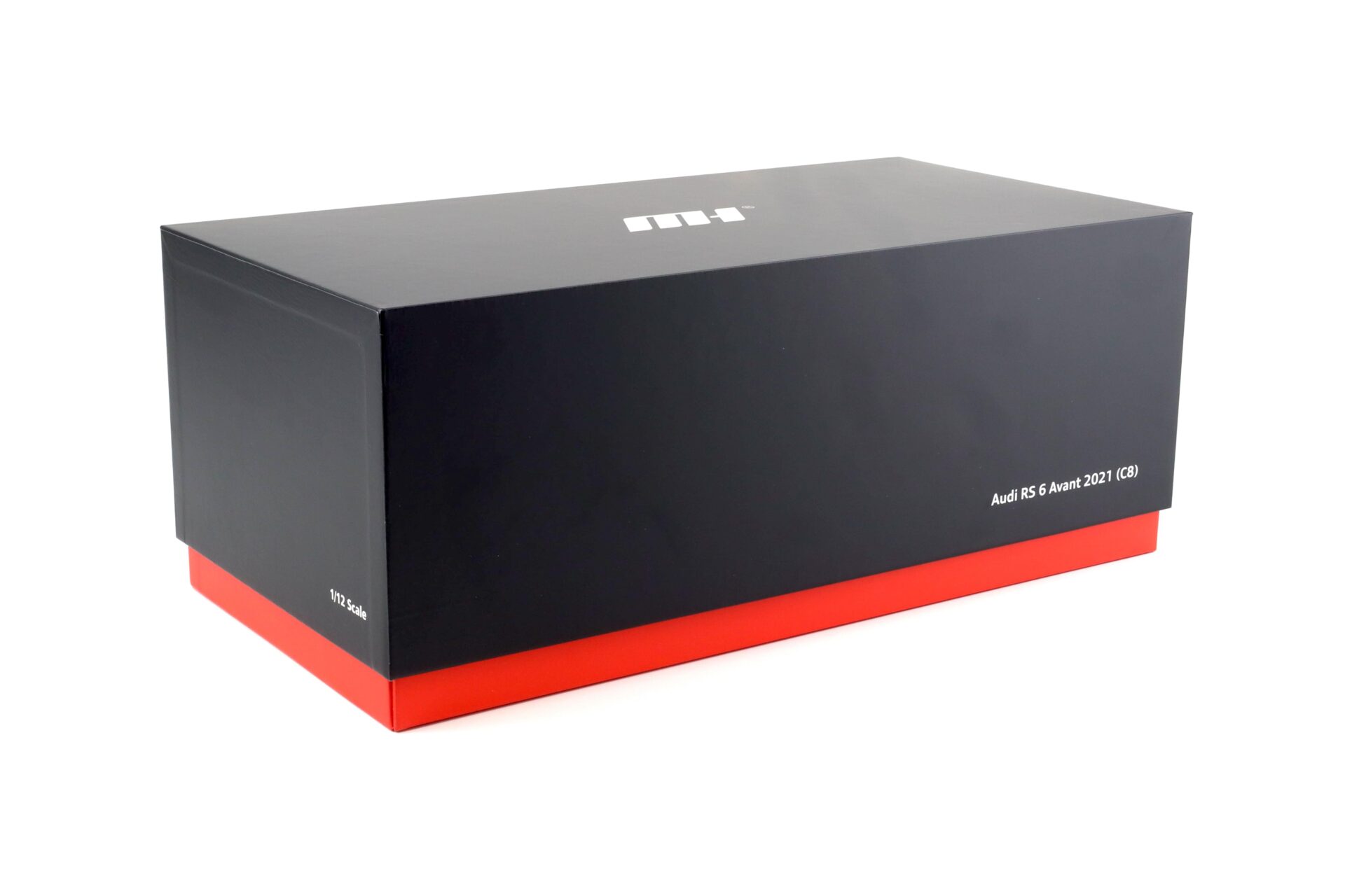 1:12 Motorhelix Audi RS6 Avant C8 red metallic 2021 with display - Limited 30 pcs.