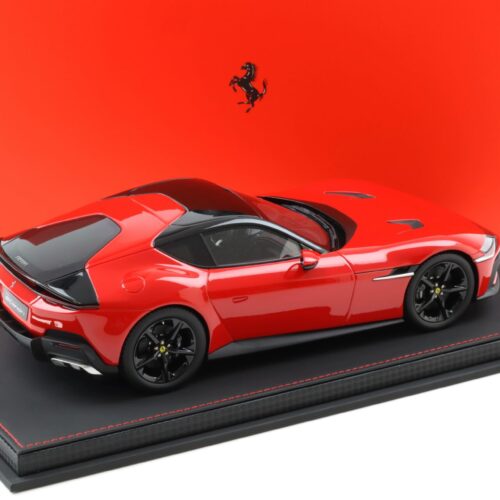 1:18 BBR Ferrari 12Cilindri Coupe Rosso Corsa red with display - Limited 200 pcs.