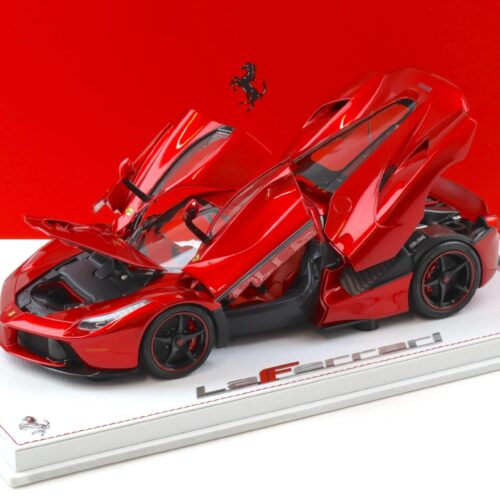 1:18 BBR Ferrari LaFerrari Rosso Fuoco One off Special Lewis Hamilton - Limited 199 pcs.