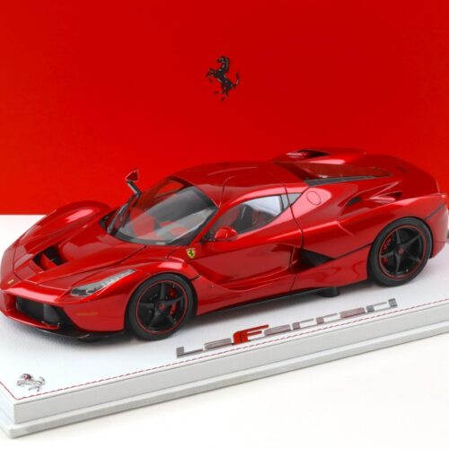 1:18 BBR Ferrari LaFerrari Rosso Fuoco One off Special Lewis Hamilton - Limited 199 pcs.