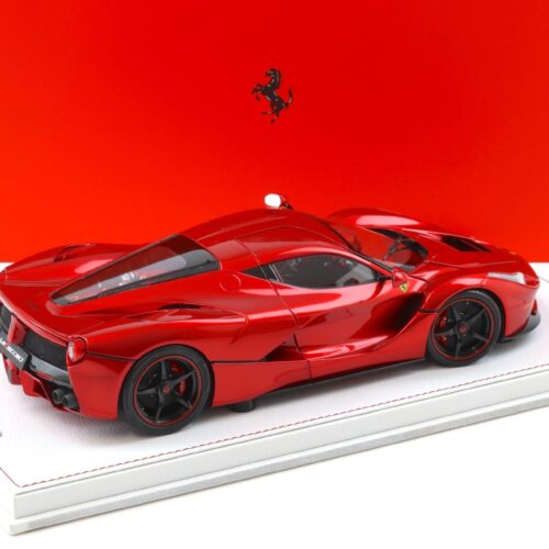 1:18 BBR Ferrari LaFerrari Rosso Fuoco One off Special Lewis Hamilton - Limited 199 pcs.